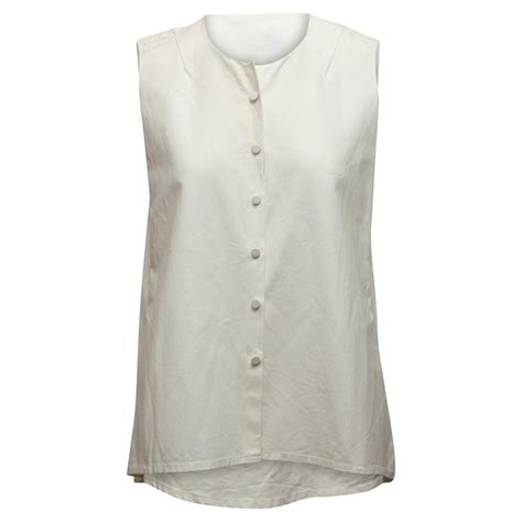 dior white button up